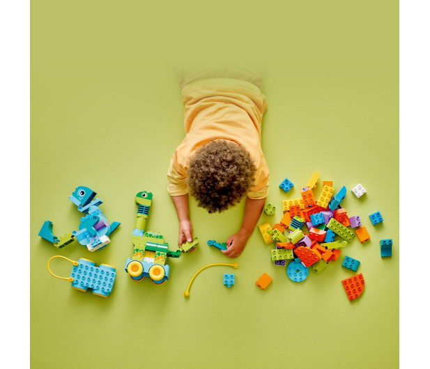 LEGO DUPLO 10451 3w1 dinozaury na kółkach - 1331607 - zdjęcie 5